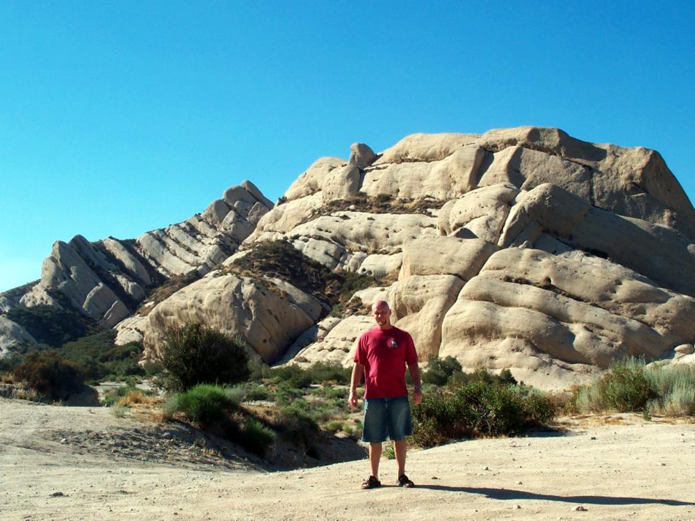 The famous Morman Rocks California USA