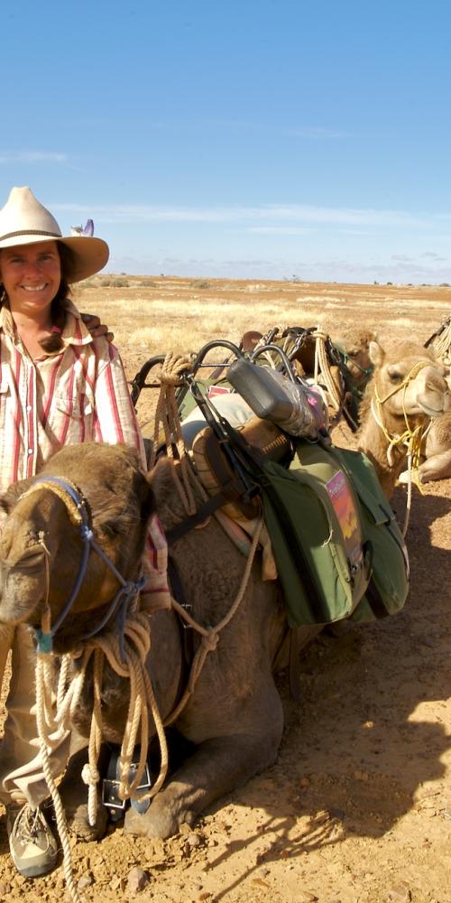 Central desert camel rides