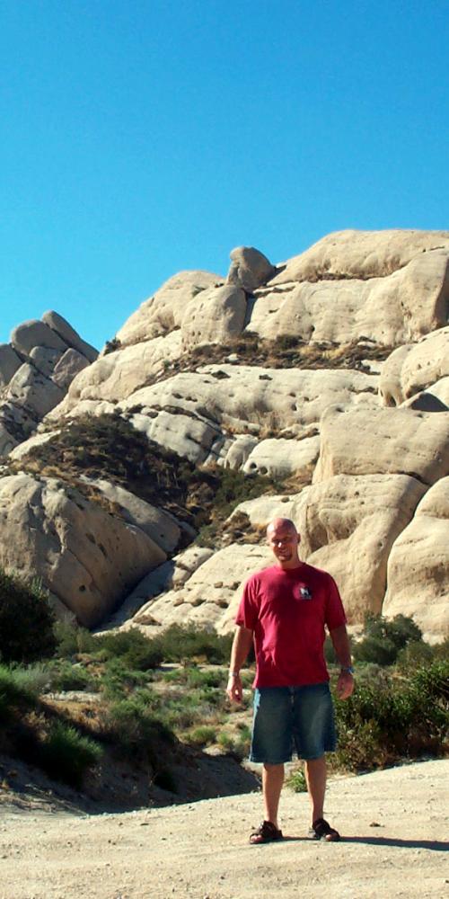 The famous Morman Rocks California USA